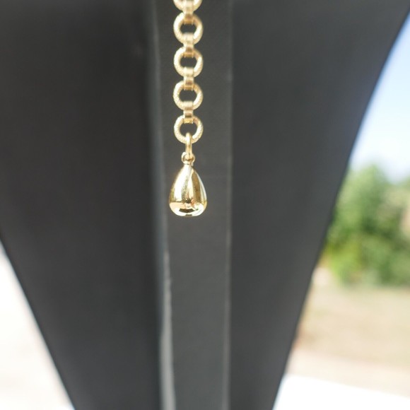 Vintage Monet White Bead Choker Necklace 16 inches - Picture 7 of 7